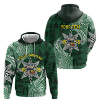 Personalised Tonga Takuilau College Hoodie Since 1975 Special Kupesi Pattern LT9 - Polynesian Pride