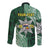 Personalised Tonga Takuilau College Long Sleeve Button Shirt Since 1975 Special Kupesi Pattern