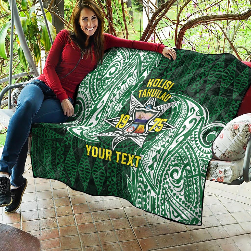 Personalised Tonga Takuilau College Quilt Since 1975 Special Kupesi Pattern LT9 - Polynesian Pride