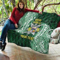 Personalised Tonga Takuilau College Quilt Since 1975 Special Kupesi Pattern LT9 - Polynesian Pride