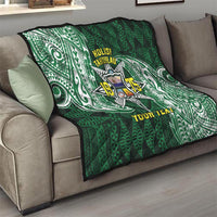 Personalised Tonga Takuilau College Quilt Since 1975 Special Kupesi Pattern LT9 - Polynesian Pride