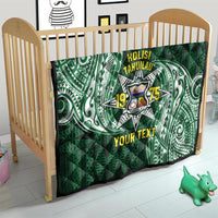 Personalised Tonga Takuilau College Quilt Since 1975 Special Kupesi Pattern LT9 - Polynesian Pride