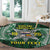 Personalised Tonga Takuilau College Round Carpet Since 1975 Special Kupesi Pattern