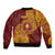 Personalised Tonga Beulah College Bomber Jacket Since 1938 Special Kupesi Pattern