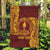 Personalised Tonga Beulah College Garden Flag Since 1938 Special Kupesi Pattern