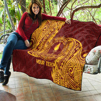 Personalised Tonga Beulah College Quilt Since 1938 Special Kupesi Pattern LT9 - Polynesian Pride