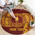 Personalised Tonga Beulah College Round Carpet Since 1938 Special Kupesi Pattern