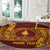 Personalised Tonga Beulah College Round Carpet Since 1938 Special Kupesi Pattern