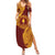 Personalised Tonga Beulah College Summer Maxi Dress Since 1938 Special Kupesi Pattern