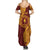 Personalised Tonga Beulah College Summer Maxi Dress Since 1938 Special Kupesi Pattern