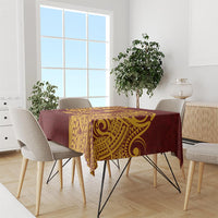 Personalised Tonga Beulah College Tablecloth Since 1938 Special Kupesi Pattern LT9 - Polynesian Pride