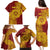 Personalised Tonga High School 77th Anniversary Family Matching Puletasi and Hawaiian Shirt Special Kupesi Pattern