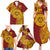 Personalised Tonga High School 77th Anniversary Family Matching Summer Maxi Dress and Hawaiian Shirt Special Kupesi Pattern