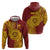 Personalised Tonga High School 77th Anniversary Hoodie Special Kupesi Pattern