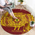 Personalised Tonga High School 77th Anniversary Round Carpet Special Kupesi Pattern