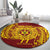 Personalised Tonga High School 77th Anniversary Round Carpet Special Kupesi Pattern