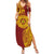 Personalised Tonga High School 77th Anniversary Summer Maxi Dress Special Kupesi Pattern