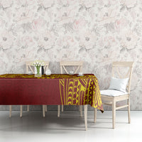 Personalised Tonga High School 80th Anniversary Tablecloth Special Kupesi Pattern LT9 - Polynesian Pride