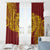 Personalised Tonga High School 77th Anniversary Window Curtain Special Kupesi Pattern