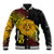 Personalised Tonga High School Baseball Jacket Since 1947 Special Kupesi Pattern