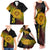 Personalised Tonga High School Family Matching Tank Maxi Dress and Hawaiian Shirt Since 1947 Special Kupesi Pattern