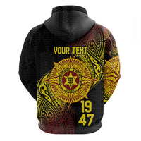 Personalised Tonga High School Hoodie Since 1947 Special Kupesi Pattern LT9 - Polynesian Pride
