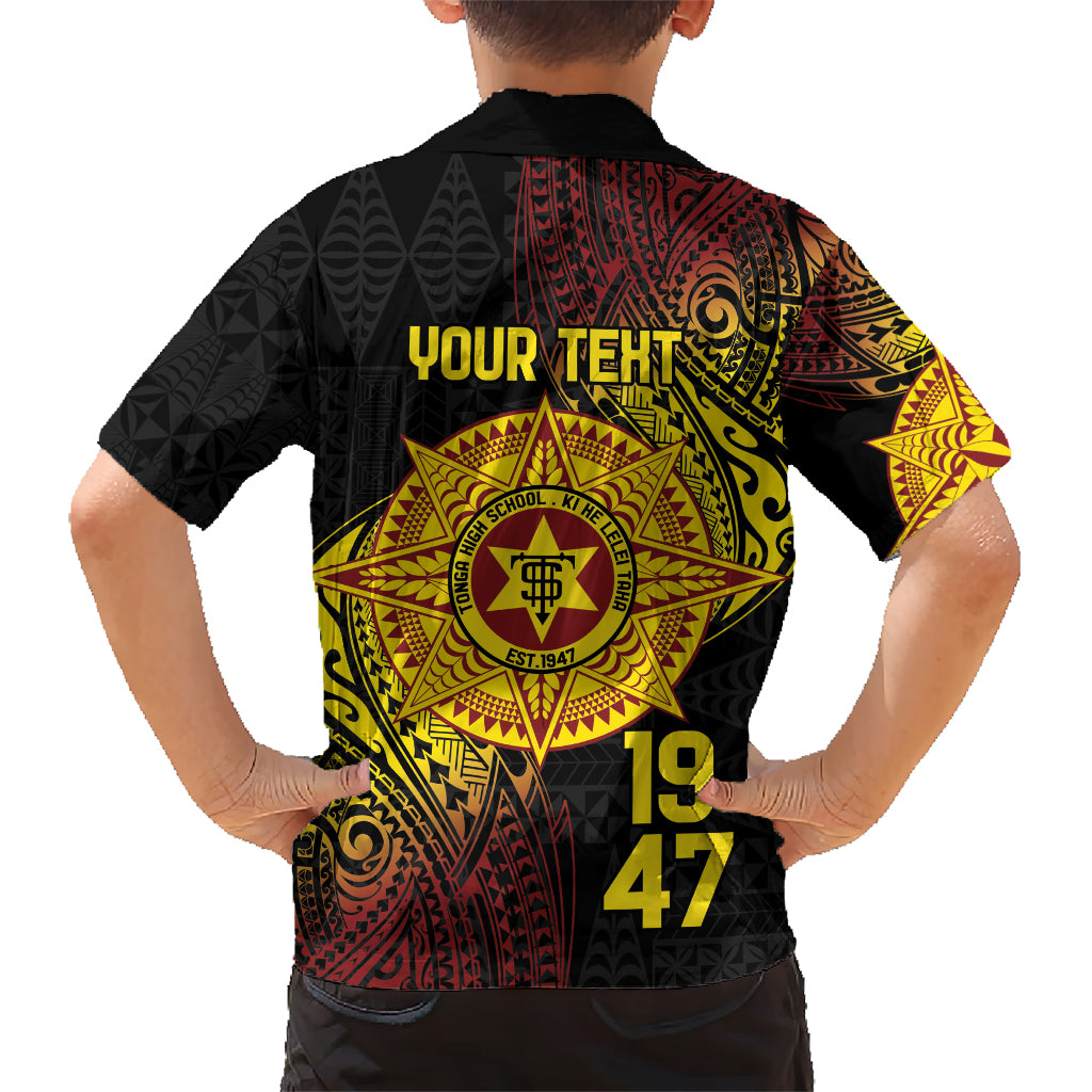 Personalised Tonga High School Kid Hawaiian Shirt Since 1947 Special Kupesi Pattern LT9 - Polynesian Pride