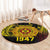 Personalised Tonga High School Round Carpet Since 1947 Special Kupesi Pattern