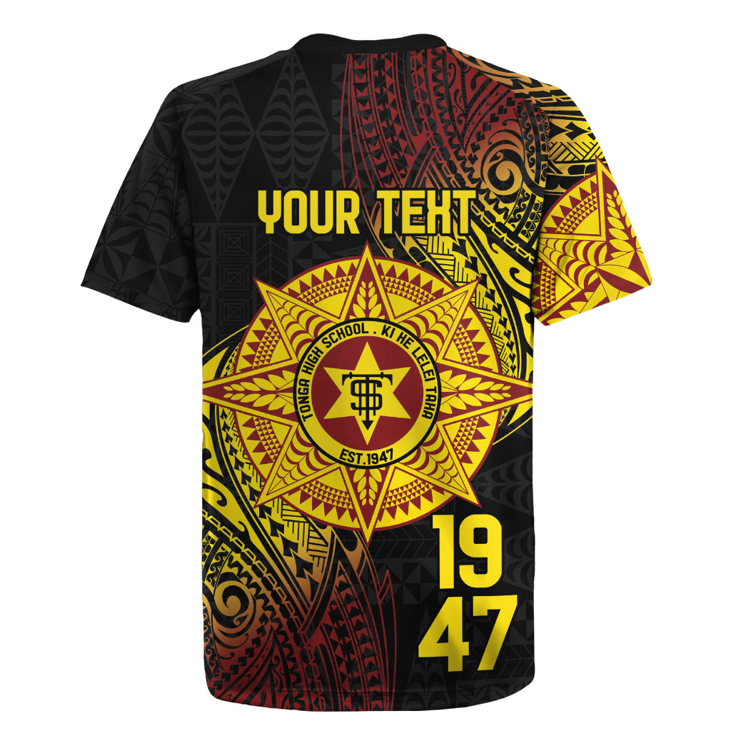 Personalised Tonga High School Rugby Jersey Since 1947 Special Kupesi Pattern LT9 - Polynesian Pride
