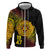 Personalised Tonga High School Zip Hoodie Since 1947 Special Kupesi Pattern