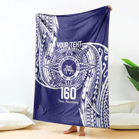 Personalised Tonga Tupou College Tolo 160th Anniversary Blanket Special Kupesi Pattern LT9 - Polynesian Pride