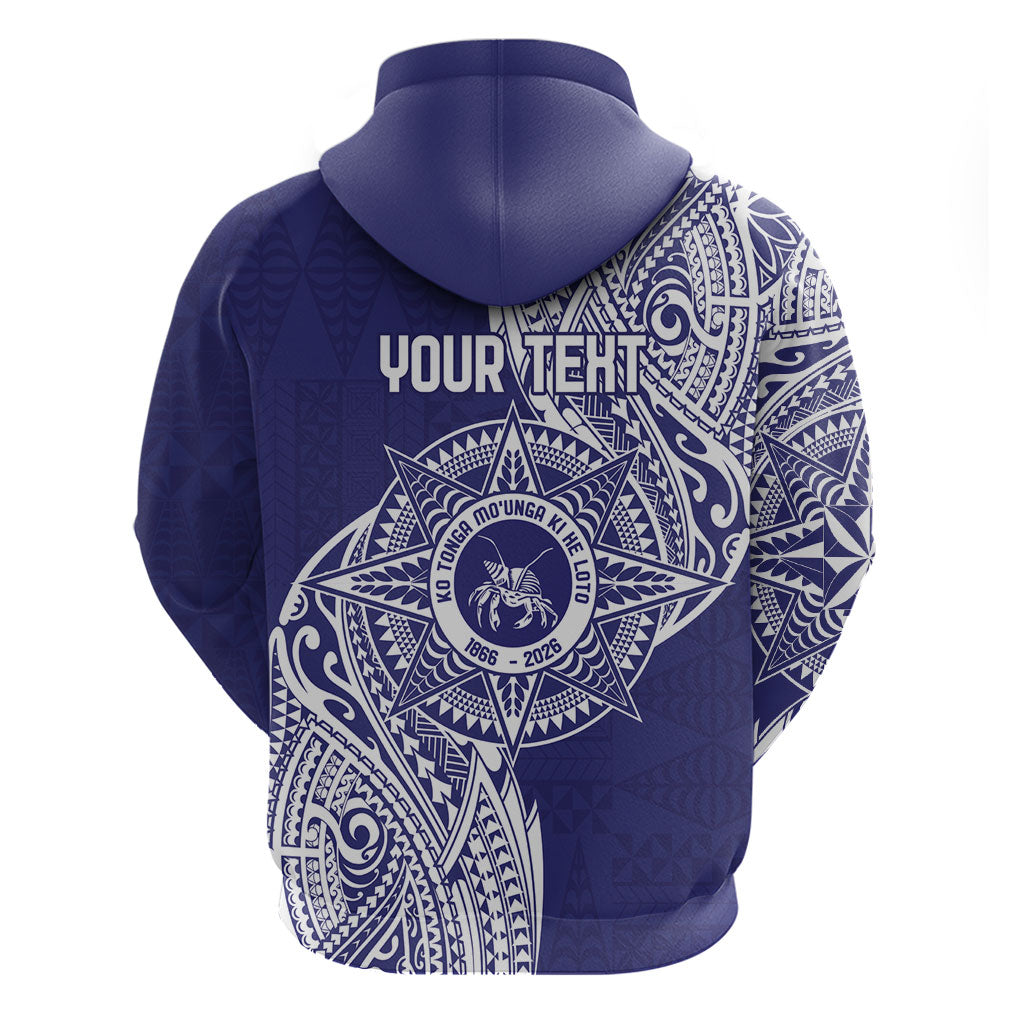 Personalised Tonga Tupou College Tolo 160th Anniversary Hoodie Special Kupesi Pattern LT9 - Polynesian Pride