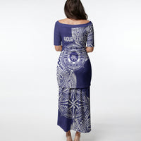 Personalised Tonga Tupou College Tolo 160th Anniversary Puletasi Special Kupesi Pattern LT9 - Polynesian Pride