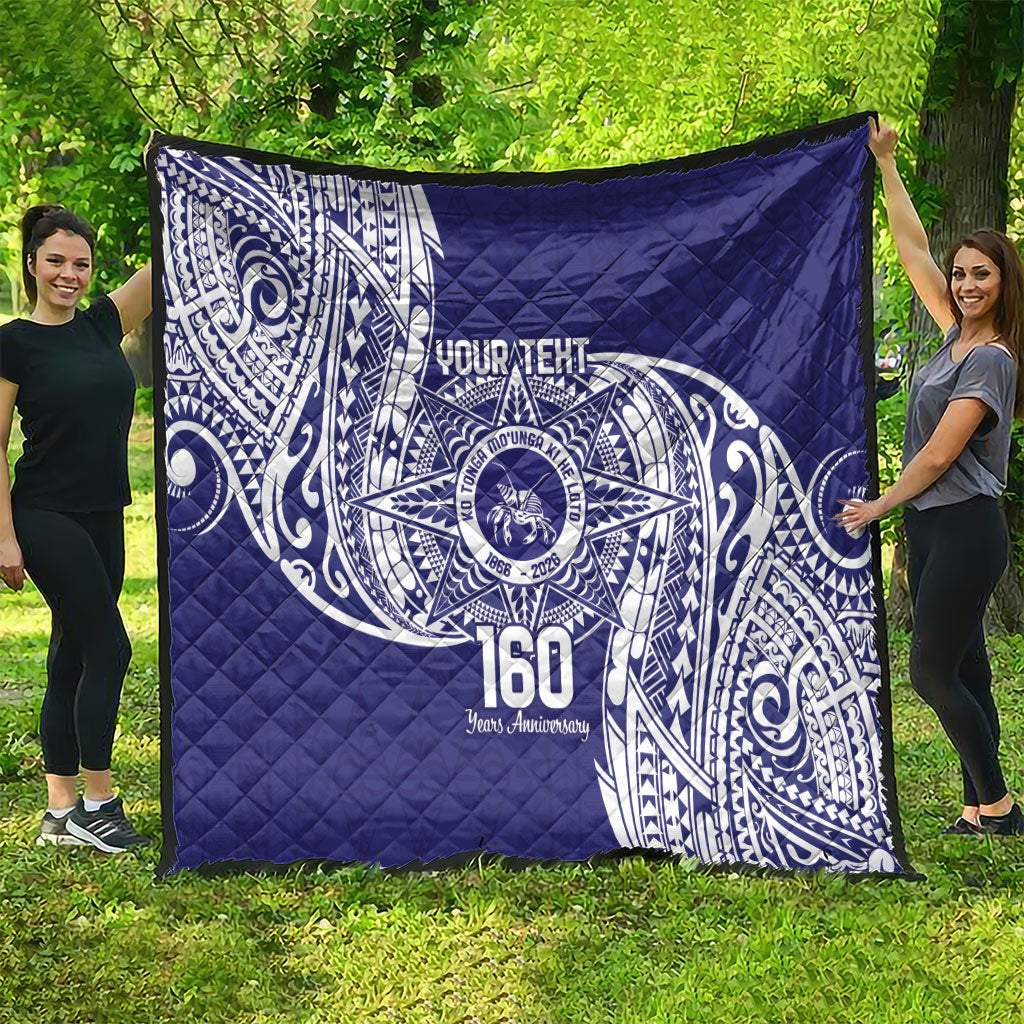 Personalised Tonga Tupou College Tolo 160th Anniversary Quilt Special Kupesi Pattern LT9 - Polynesian Pride