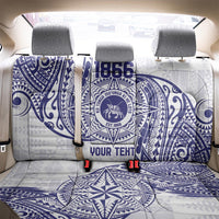 Personalised Tonga Tupou College Tolo Back Car Seat Cover Since 1866 Special Kupesi Pattern LT9 - Polynesian Pride