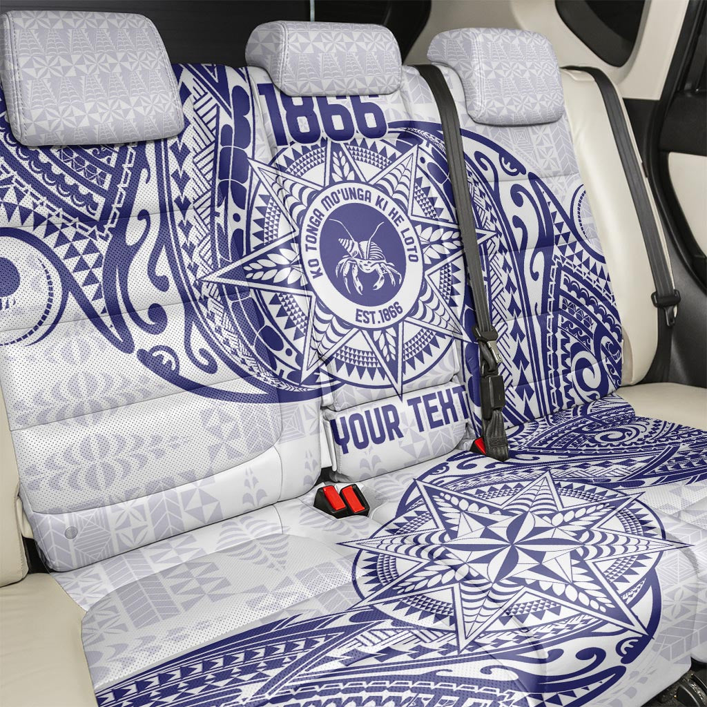 Personalised Tonga Tupou College Tolo Back Car Seat Cover Since 1866 Special Kupesi Pattern LT9 - Polynesian Pride