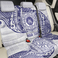 Personalised Tonga Tupou College Tolo Back Car Seat Cover Since 1866 Special Kupesi Pattern LT9 - Polynesian Pride