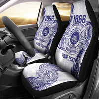 Personalised Tonga Tupou College Tolo Car Seat Cover Since 1866 Special Kupesi Pattern LT9 - Polynesian Pride