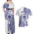 Personalised Tonga Tupou College Tolo Couples Matching Off Shoulder Maxi Dress and Hawaiian Shirt Since 1866 Special Kupesi Pattern