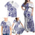 Personalised Tonga Tupou College Tolo Family Matching Off Shoulder Maxi Dress and Hawaiian Shirt Since 1866 Special Kupesi Pattern