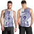 Personalised Tonga Tupou College Tolo Men Tank Top Since 1866 Special Kupesi Pattern