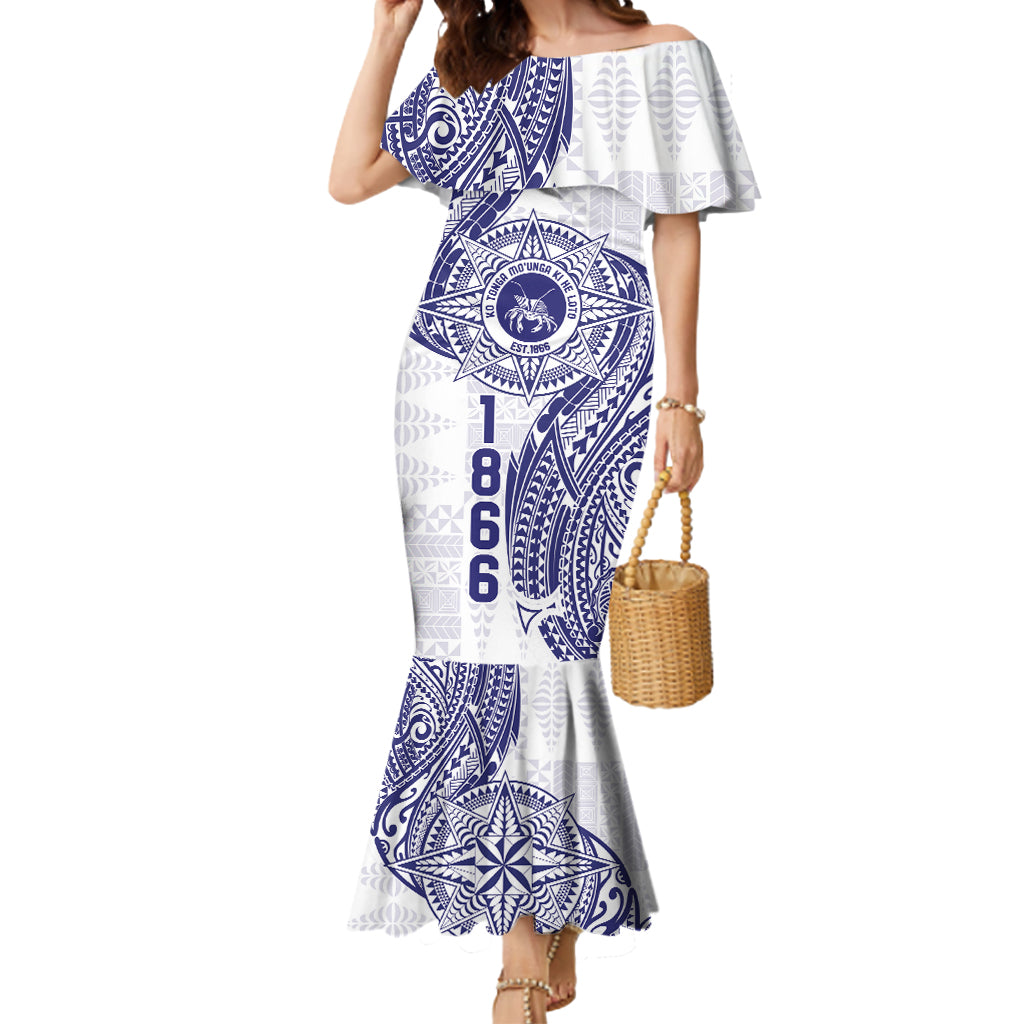 Personalised Tonga Tupou College Tolo Mermaid Dress Since 1866 Special Kupesi Pattern