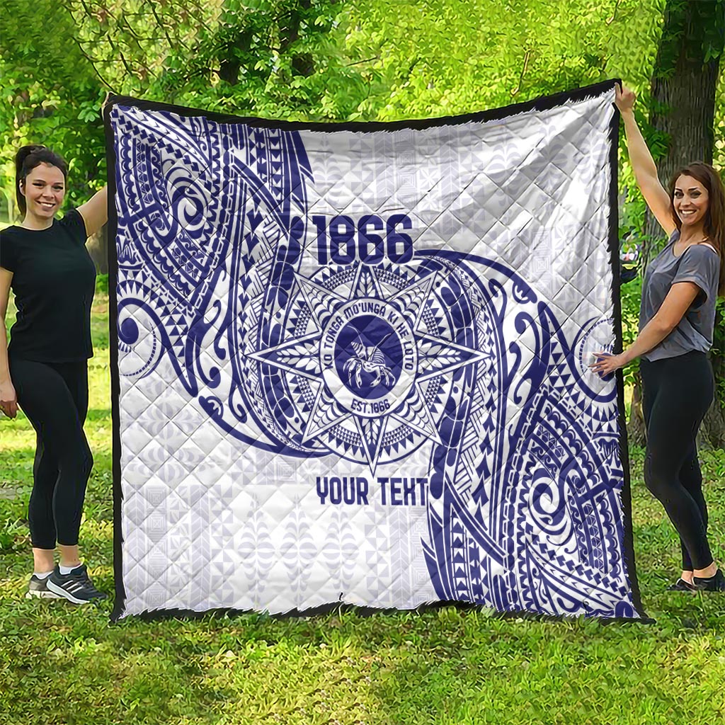 Personalised Tonga Tupou College Tolo Quilt Since 1866 Special Kupesi Pattern LT9 - Polynesian Pride