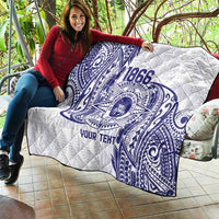 Personalised Tonga Tupou College Tolo Quilt Since 1866 Special Kupesi Pattern LT9 - Polynesian Pride