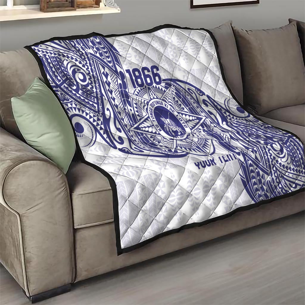 Personalised Tonga Tupou College Tolo Quilt Since 1866 Special Kupesi Pattern LT9 - Polynesian Pride