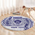 Personalised Tonga Tupou College Tolo Round Carpet Since 1866 Special Kupesi Pattern