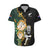 South Africa Protea and New Zealand Hawaiian Shirt Go All Black-Springboks Rugby with Kente And Maori LT9 Black Green - Polynesian Pride