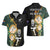 South Africa Protea and New Zealand Hawaiian Shirt Go All Black-Springboks Rugby with Kente And Maori LT9 - Polynesian Pride