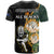 South Africa Protea and New Zealand T Shirt Go All Black-Springboks Rugby with Kente And Maori LT9 - Polynesian Pride