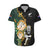 Custom South Africa Protea and New Zealand Hawaiian Shirt Go All Black-Springboks Rugby with Kente And Maori LT9 Black Green - Polynesian Pride